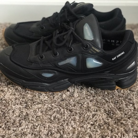 raf simons ozweego bunny black